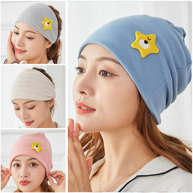 Women's Pregnant Confinement Cap Extra Thick Cotton Bags