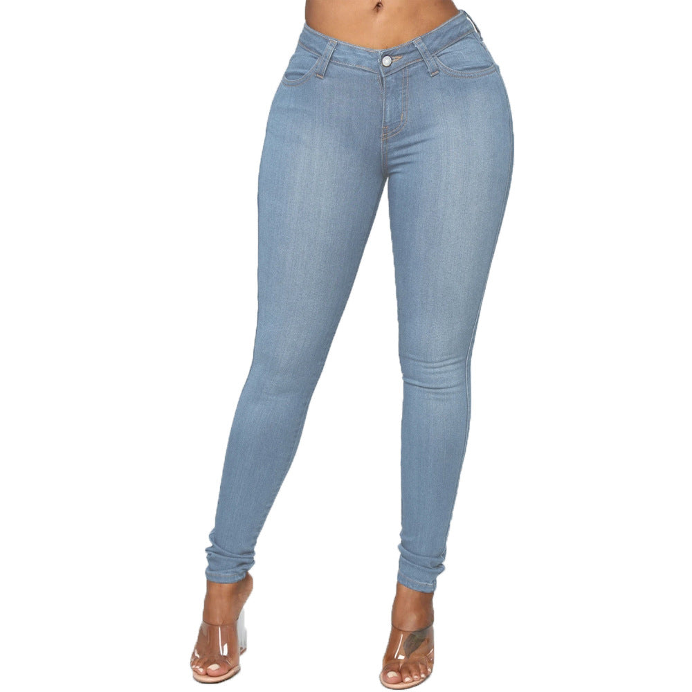 Elegant Classic Women's For Skinny Pencil Women's Jeans