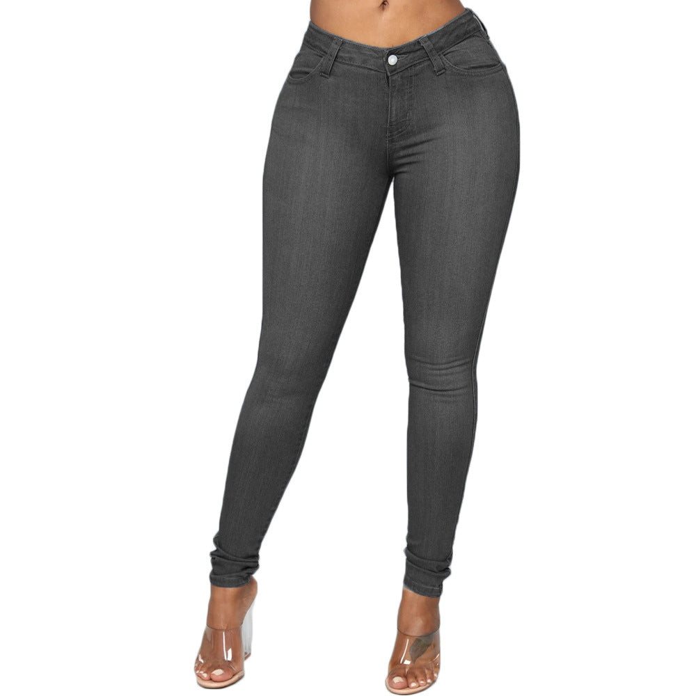 Elegant Classic Women's For Skinny Pencil Women's Jeans