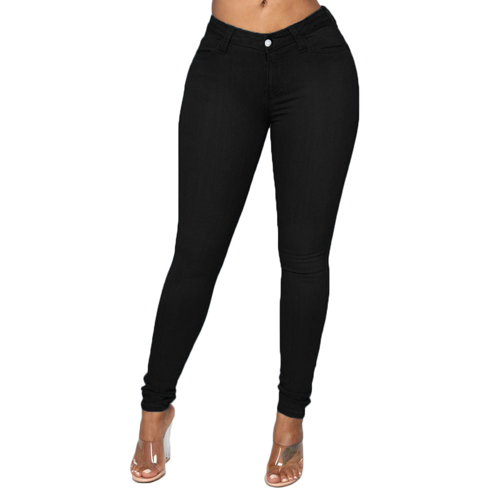 Elegant Classic Women's For Skinny Pencil Women's Jeans