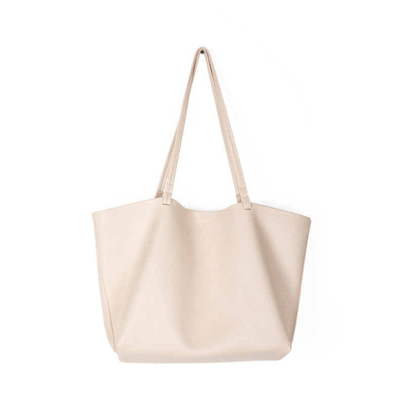 Women's Pattern Soft Leather For Underarm Simple Tote Bags