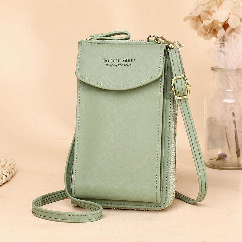Mobile Female Long Clutch Large Capacity Bags