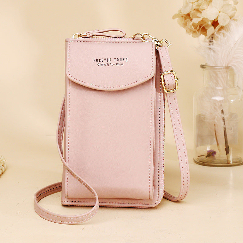Mobile Female Long Clutch Large Capacity Bags