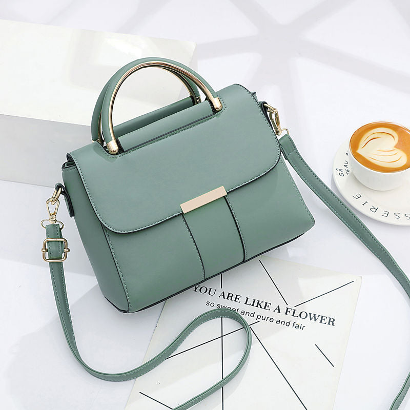 Fashion Simple Korean Style Personalized Solid Handbags