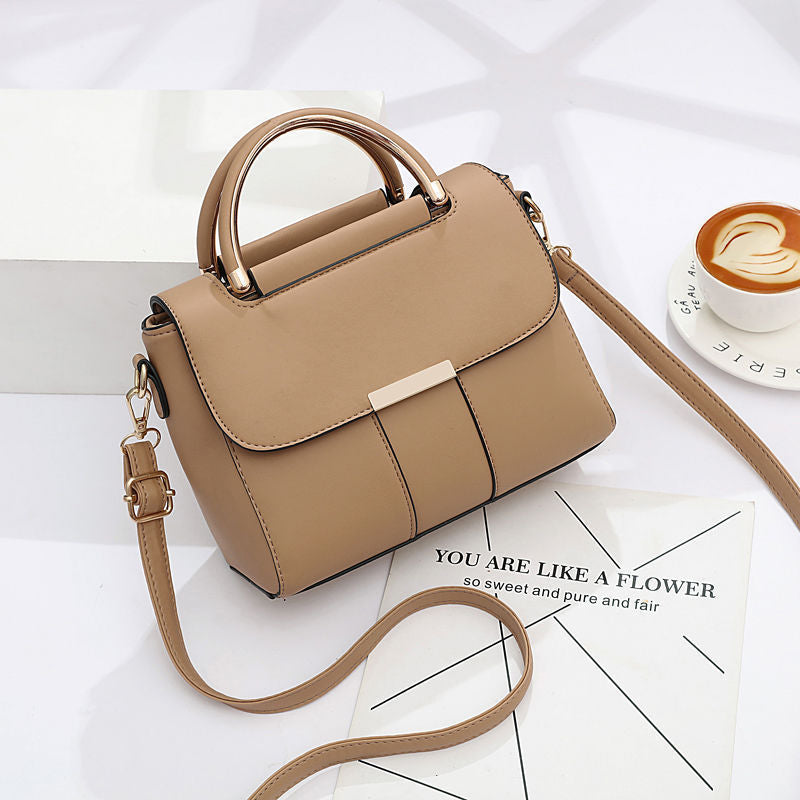 Fashion Simple Korean Style Personalized Solid Handbags