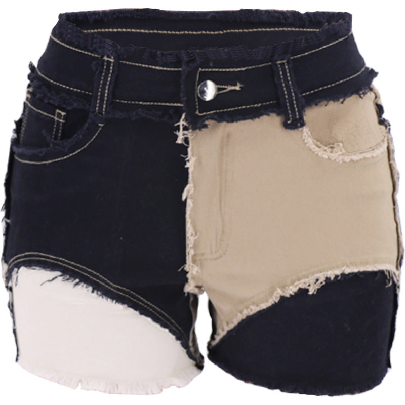 Women's Summer High Quality Mosaic Elastic Denim Women's Jeans