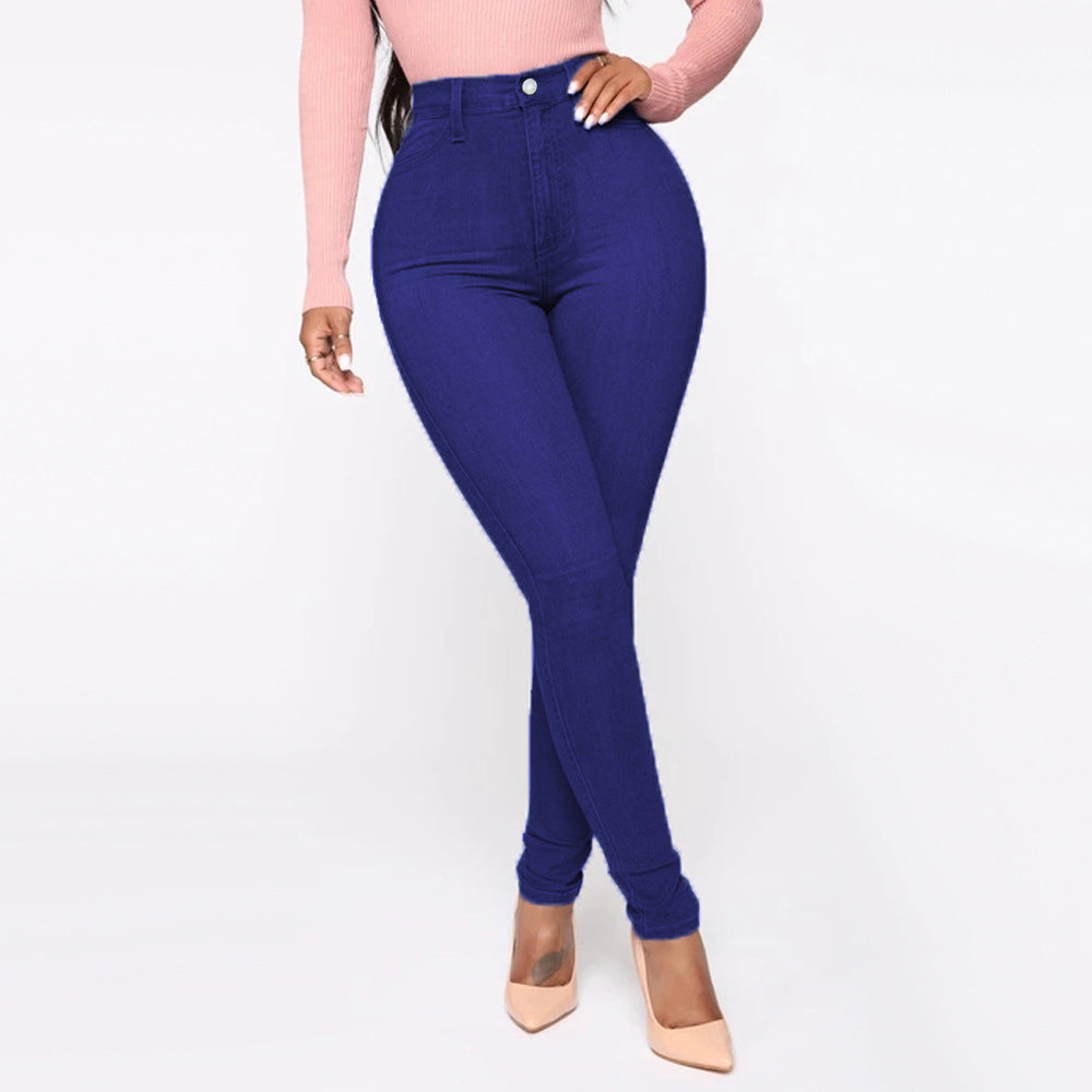 Women's High Waist Sexy Skinny Stretch Plus Size