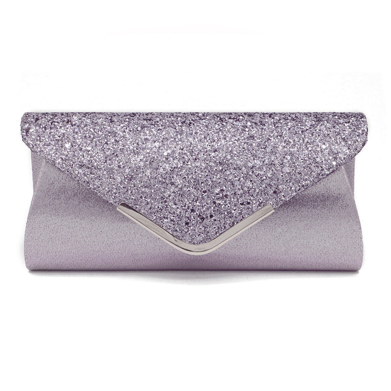 Women's Spring Fashionable Sequins Clutch Dinner Evening Bags