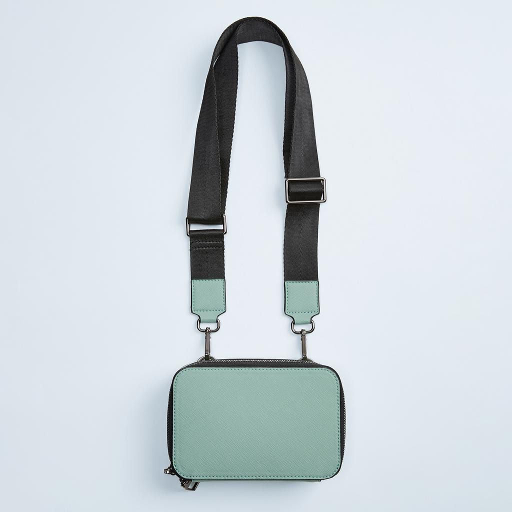 Men's Fashion White Rectangular Mini Envelope Men's Messenger Bags