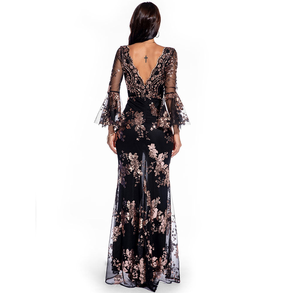 Women's Pretty Sexy Sequins Dress Formal Dresses