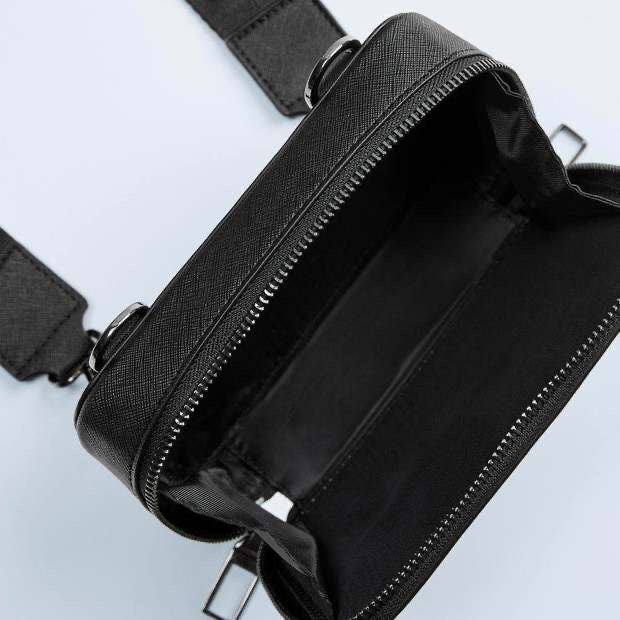 Men's Fashion White Rectangular Mini Envelope Men's Messenger Bags