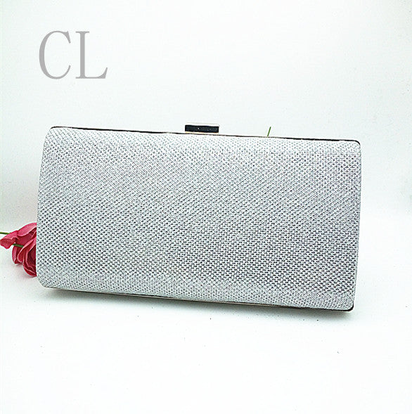 Women's Dazzling Dinner Party Clutch Chain Box Evening Bags