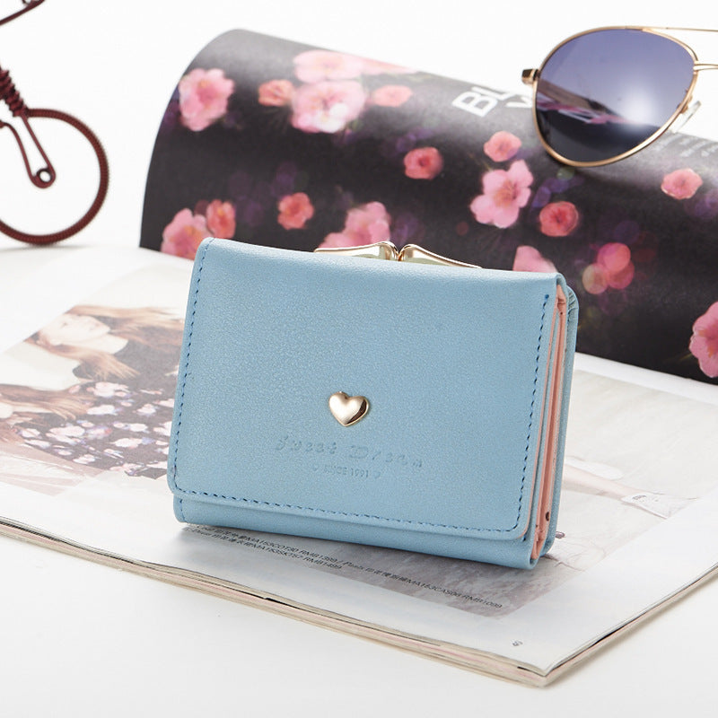 Women's Korean Large Capacity Soft Surface Hand-held Ladies Wallets