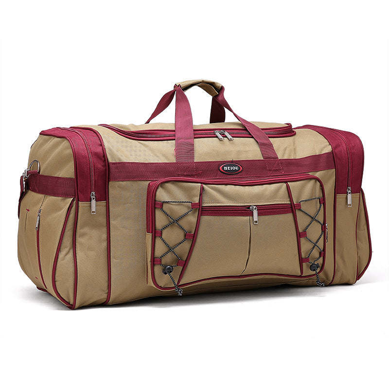 Women's & Men's & Large Capacity Portable Without Pull Travel Bags