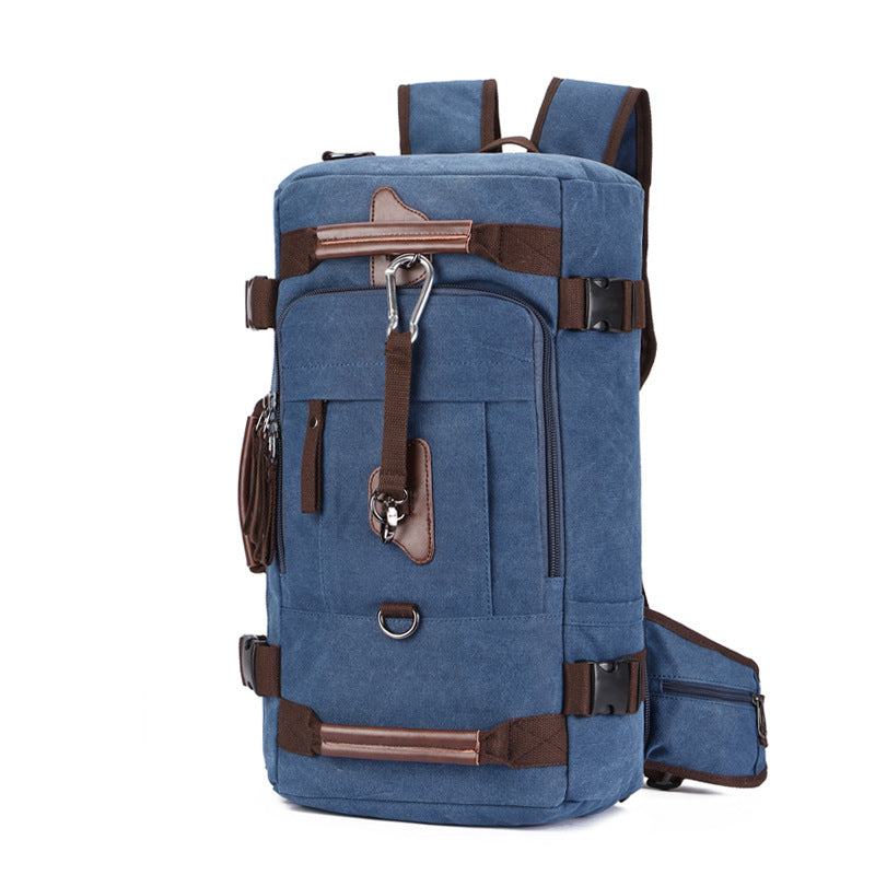 Vintage Canvas Junior High College Hiking Backpacks