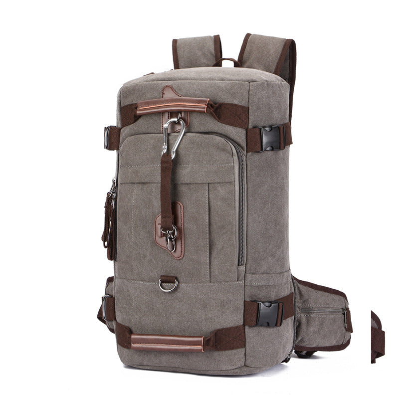 Vintage Canvas Junior High College Hiking Backpacks