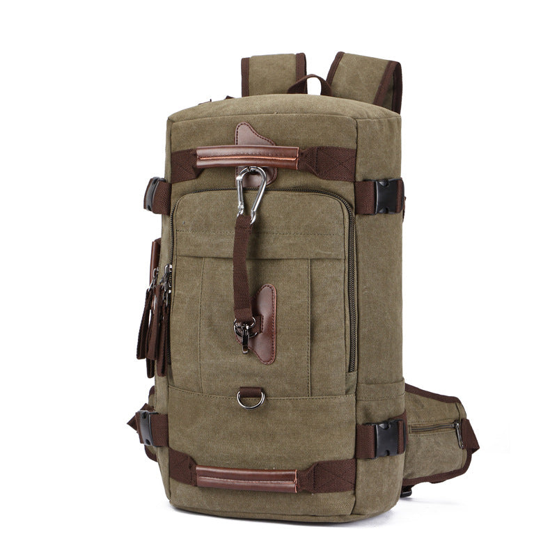 Vintage Canvas Junior High College Hiking Backpacks