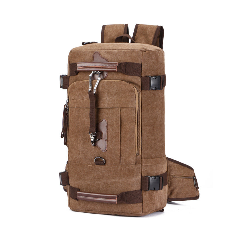 Vintage Canvas Junior High College Hiking Backpacks