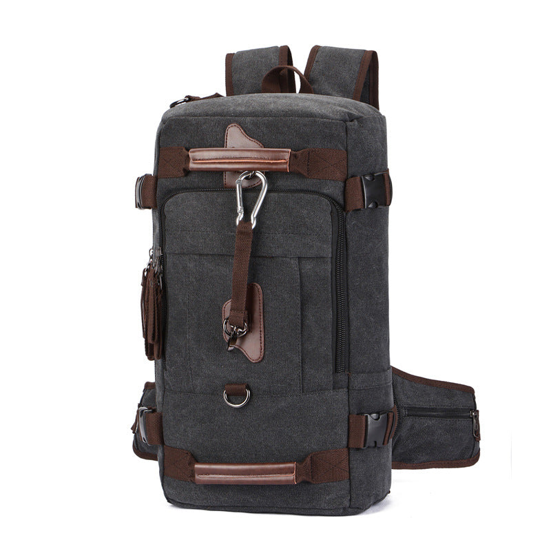 Vintage Canvas Junior High College Hiking Backpacks