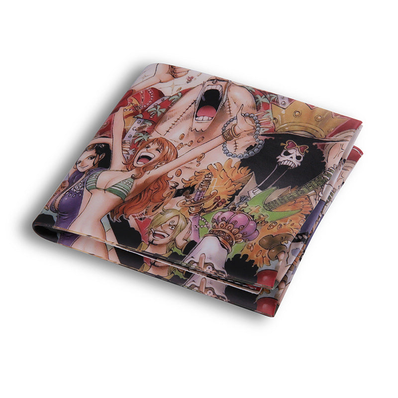 Men's Cartoon Animation Male Female Short Gift Ladies Wallets