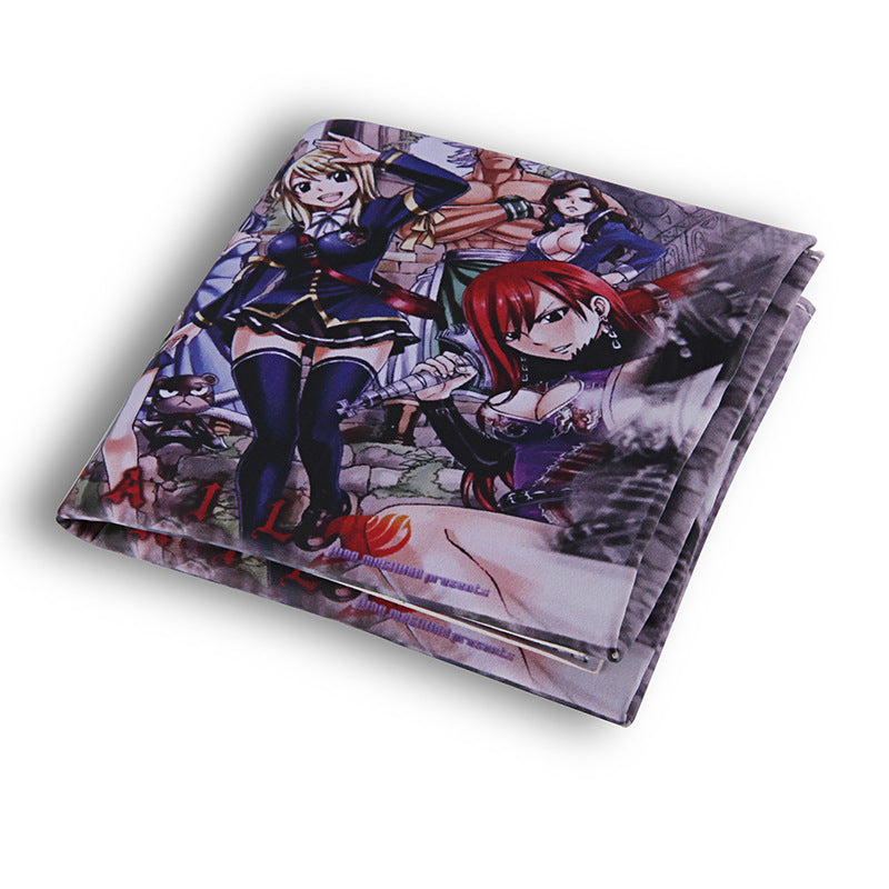 Men's Cartoon Animation Male Female Short Gift Ladies Wallets