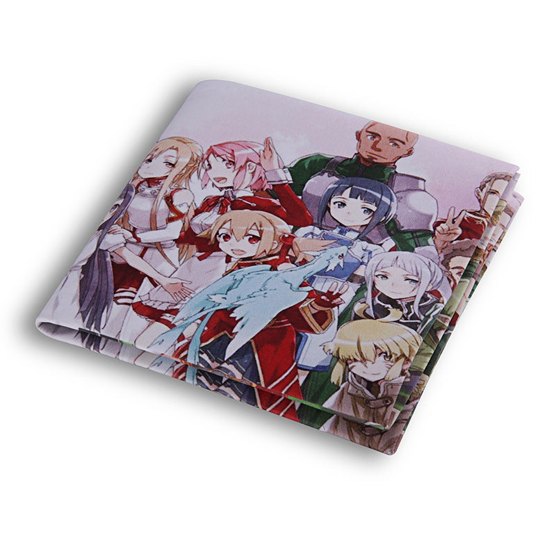 Men's Cartoon Animation Male Female Short Gift Ladies Wallets