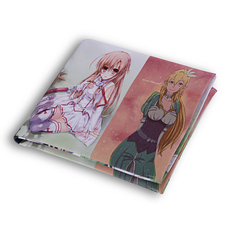 Men's Cartoon Animation Male Female Short Gift Ladies Wallets