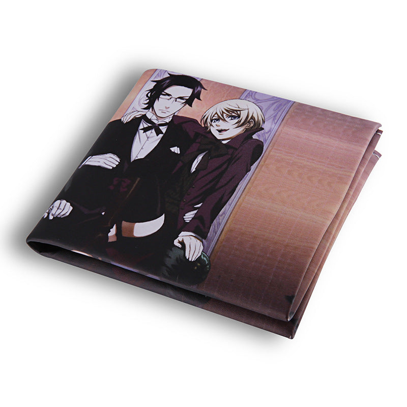 Men's Cartoon Animation Male Female Short Gift Ladies Wallets