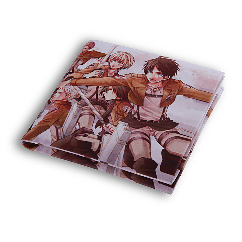 Men's Cartoon Animation Male Female Short Gift Ladies Wallets