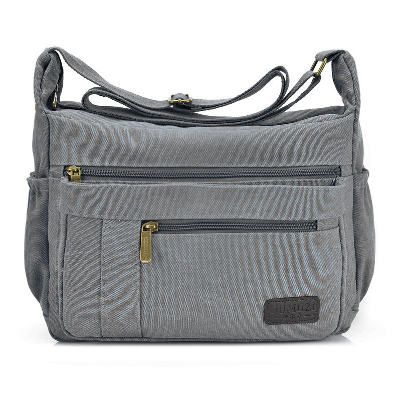 Men's Canvas Four Matching Retro Fashion Bags