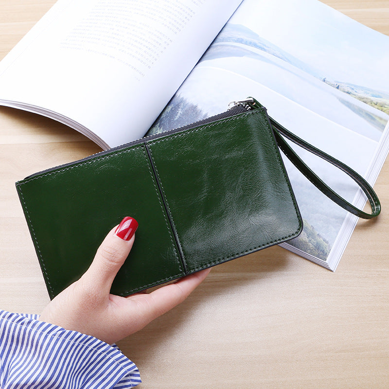 Women's Zip Female Long Clutch Multi Slots Ladies Wallets