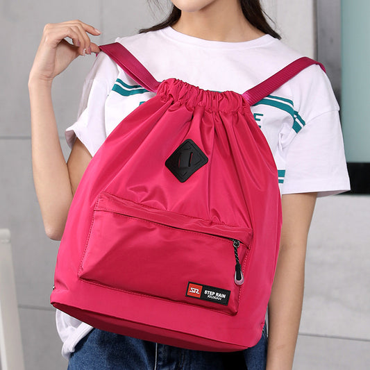 Women's Sweet Fresh Large Capacity Nylon Shopping Backpacks