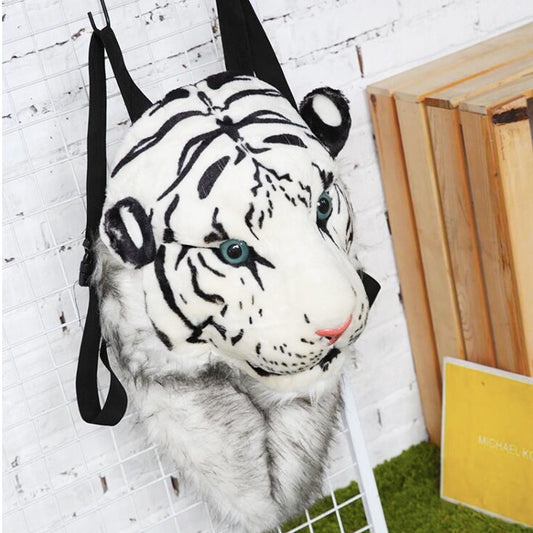 Creative Personality Tiger Head Street Trend Backpacks