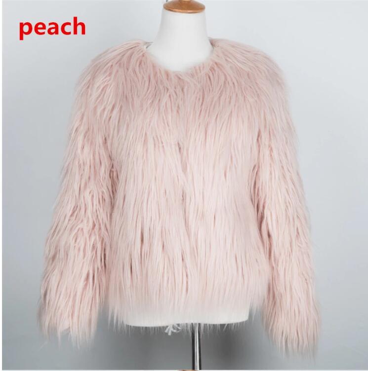 Women's Versatile Faux Fur Warm Long Coats