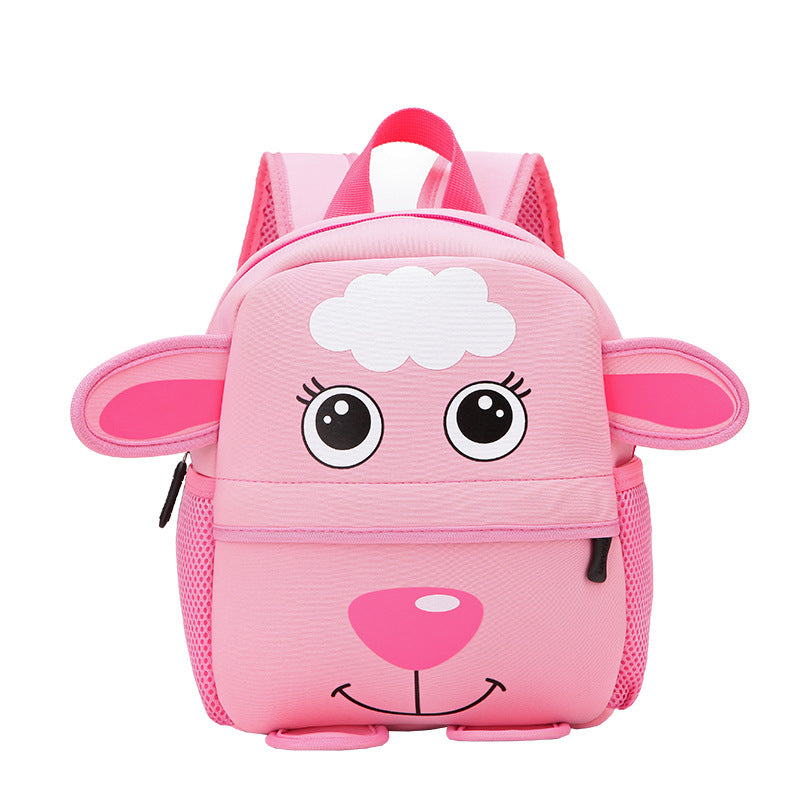 Middle-class Ultra Light Neoprene Cartoon Cute Kindergarten School Bags
