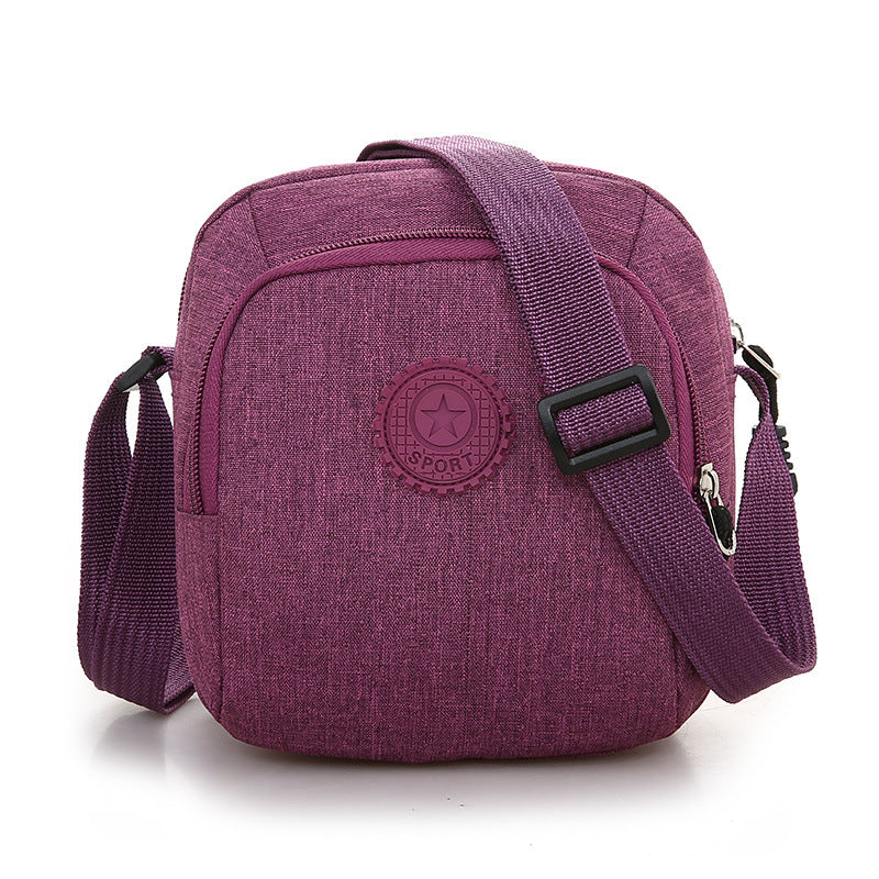Fashion Simple Waterproof Oxford Stereo Unisex Men's Messenger Bags