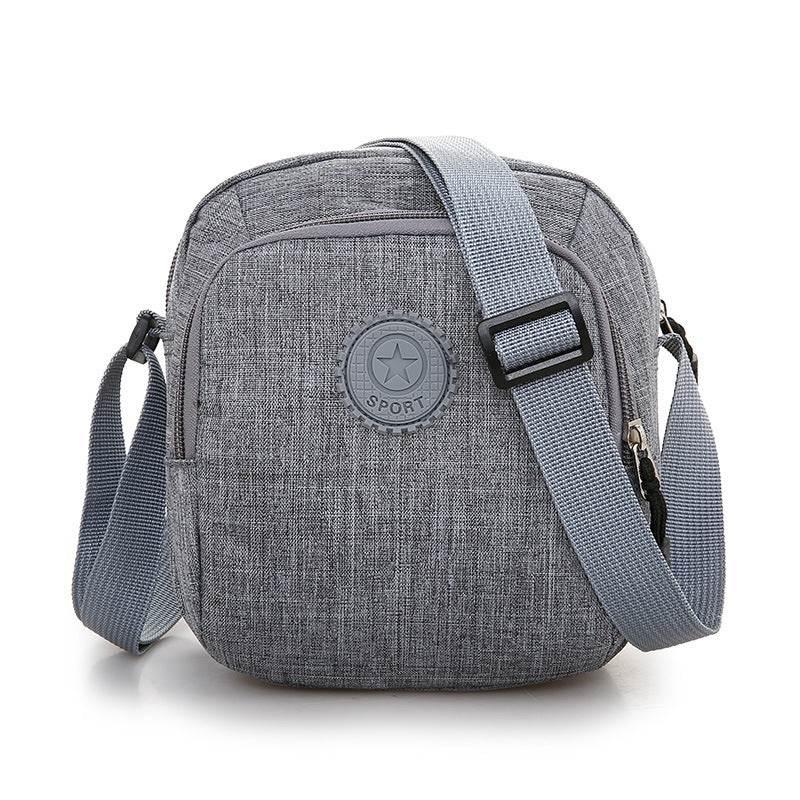 Fashion Simple Waterproof Oxford Stereo Unisex Men's Messenger Bags