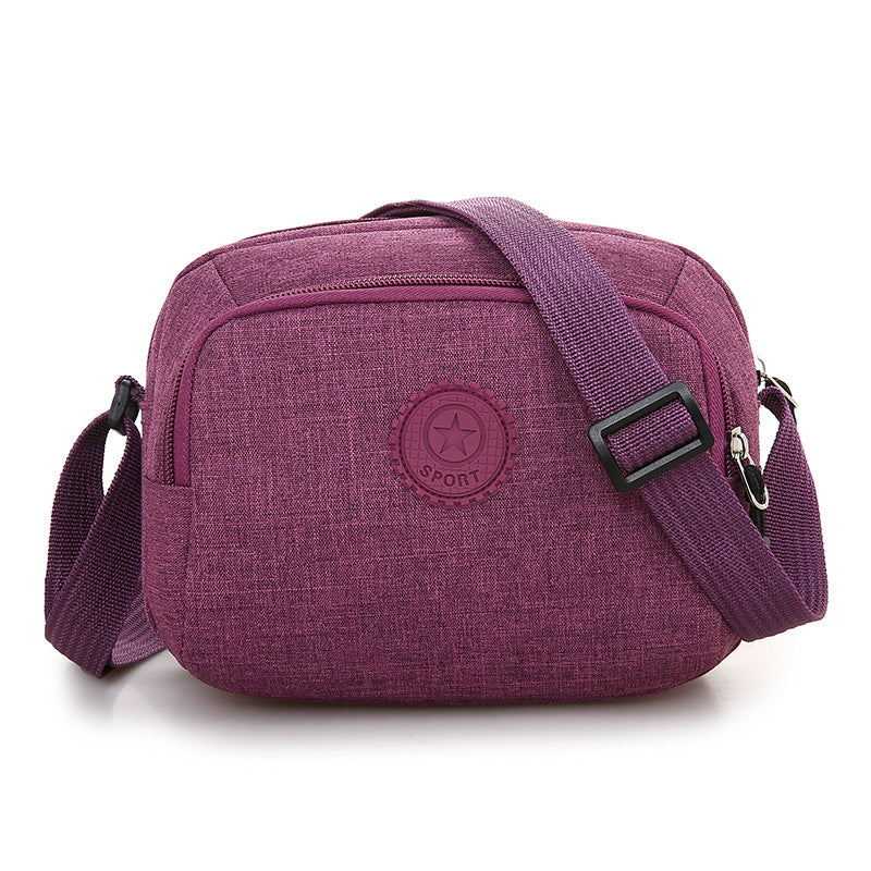 Fashion Simple Waterproof Oxford Stereo Unisex Men's Messenger Bags