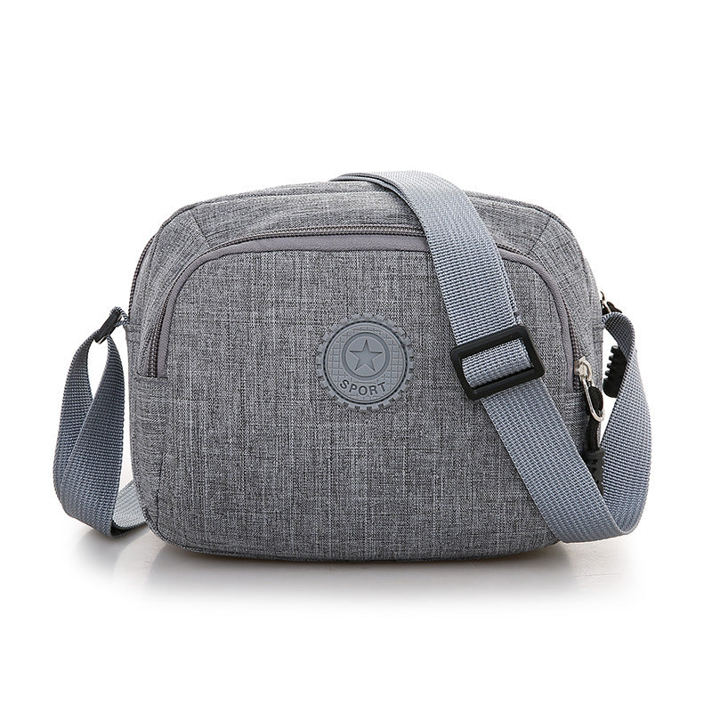 Fashion Simple Waterproof Oxford Stereo Unisex Men's Messenger Bags