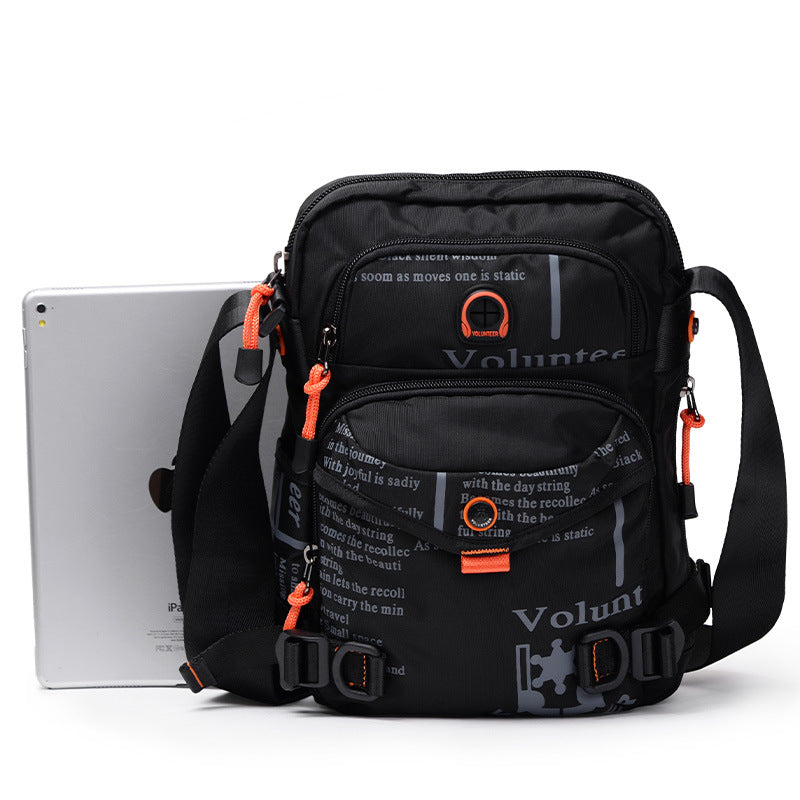 Men's Comfortable Oxford Cloth Vertical Pouch Men's Shoulder Bags