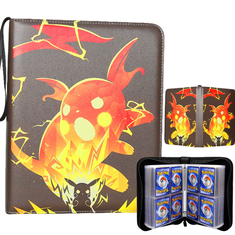 Trendy Game Binder Grid Collection Album Bags