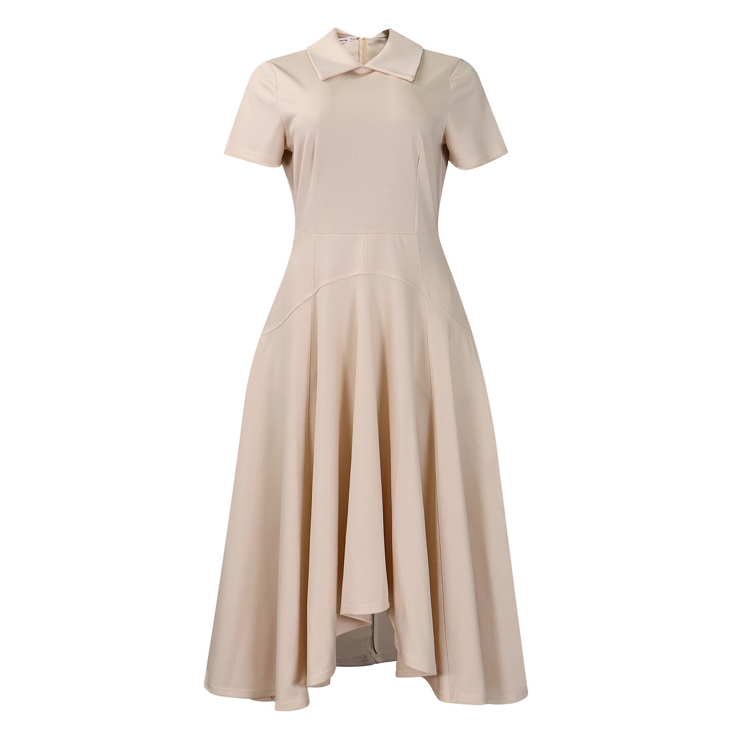Women's Fashion Temperament High Waist Banquet Large Dresses