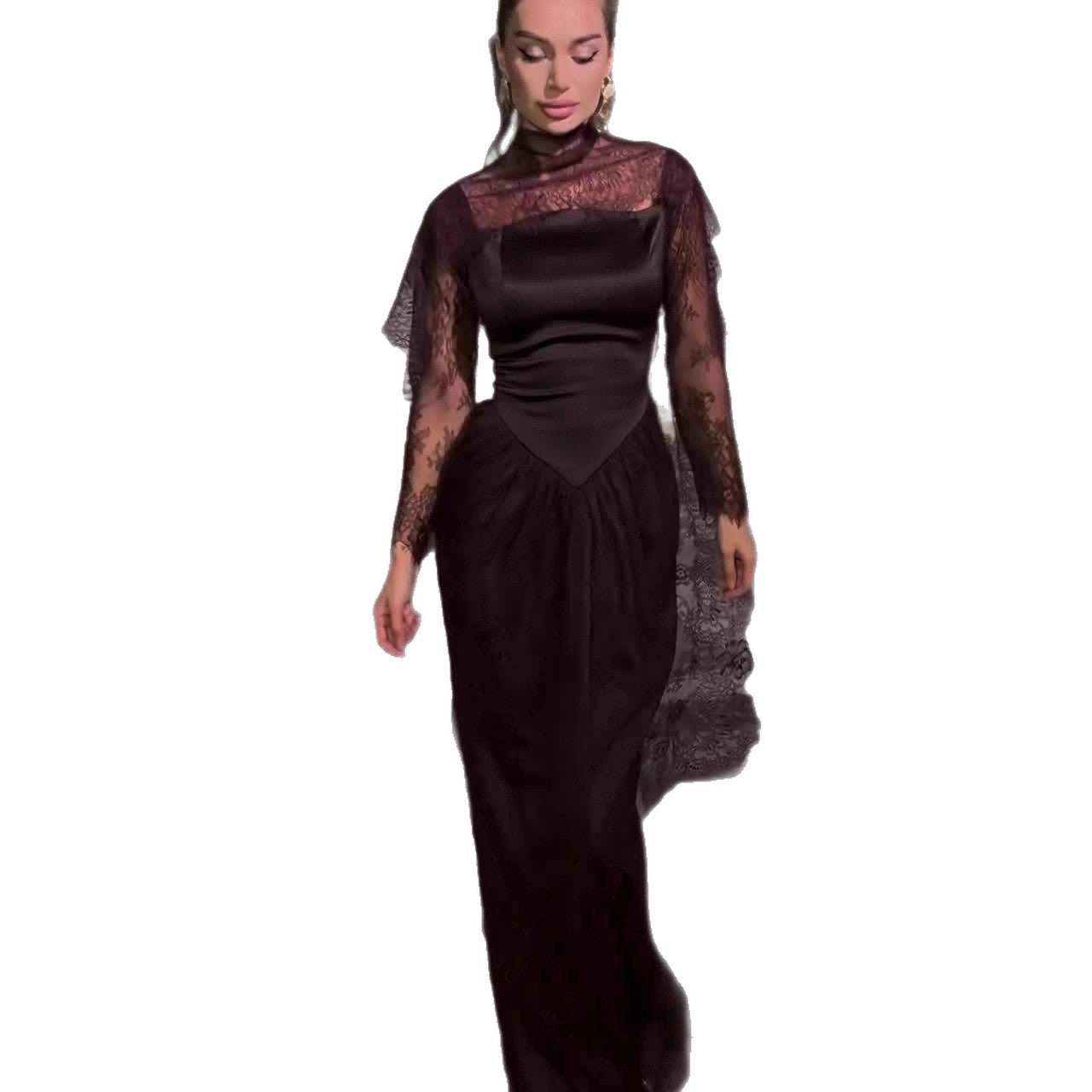 Women's Autumn Noble Elegant Long Sleeve Dress Dresses