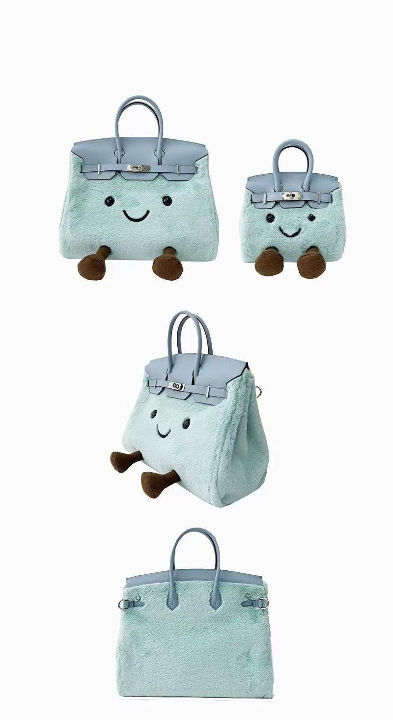 Classy Limited Edition Cute Furry Elf Crossbody Bags