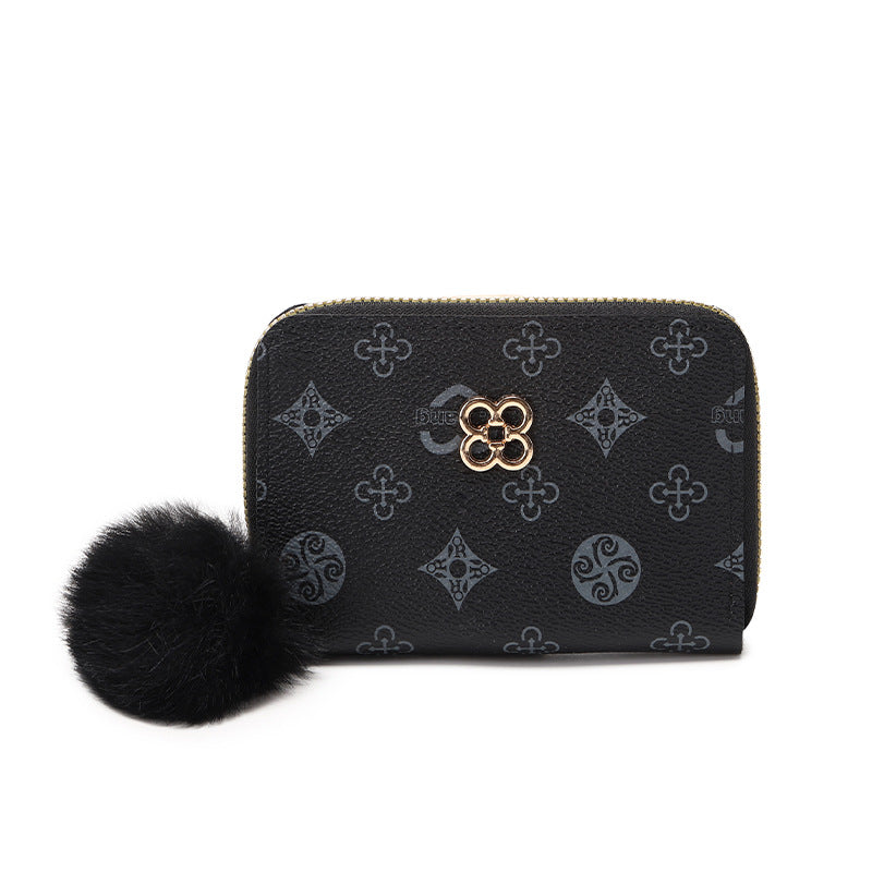 Pretty Fashion Retro Premium Plush Live Ladies Wallets