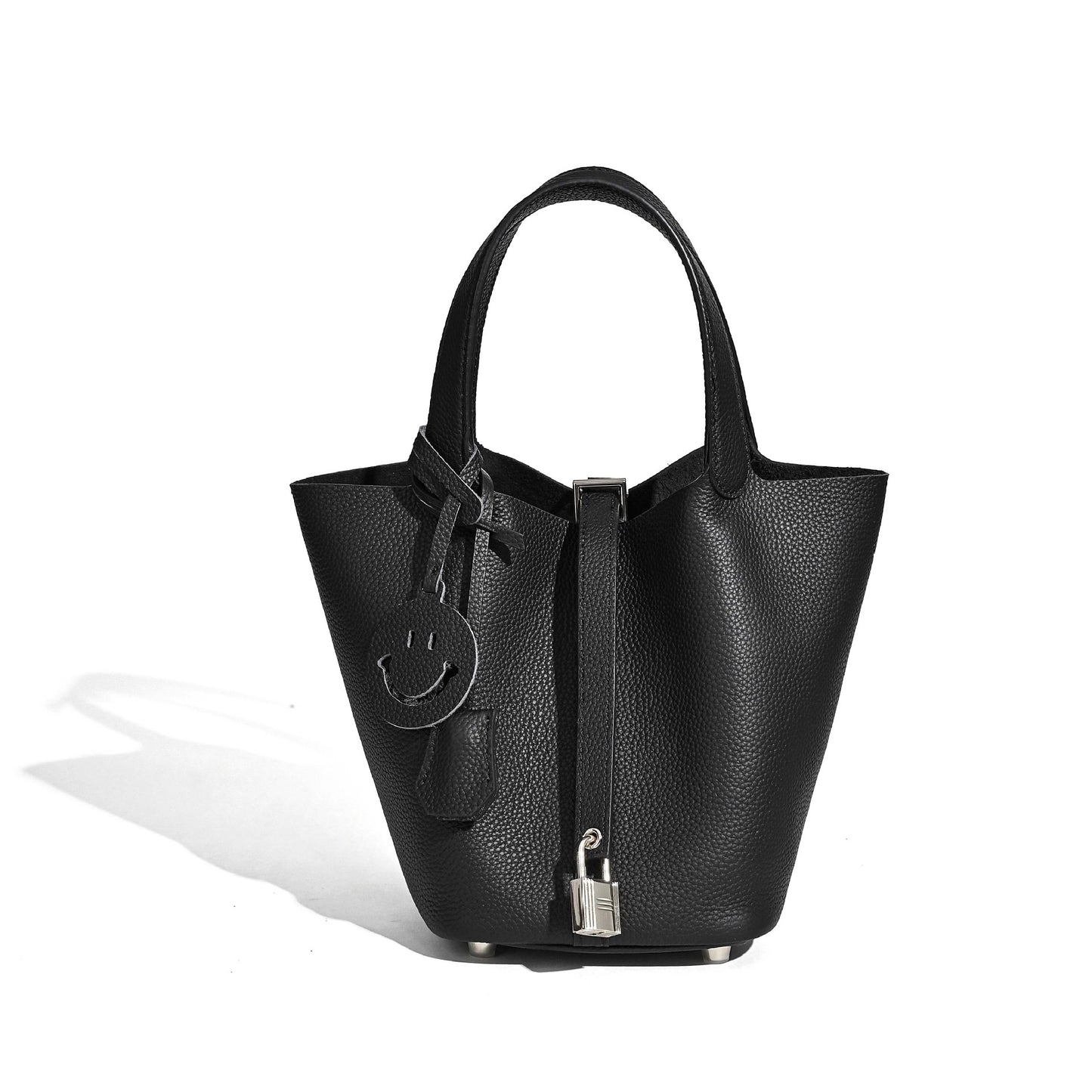 Women's First Layer Cowhide Vegetable Basket Handbags