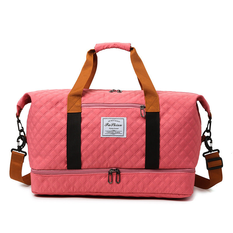 Color Large Capacity Portable Hanging Short Travel Bags