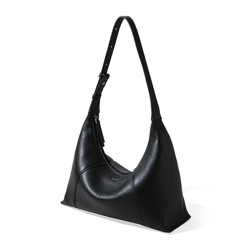 Women's Fashion Genuine Leather High-grade Dumpling Armpit Bags