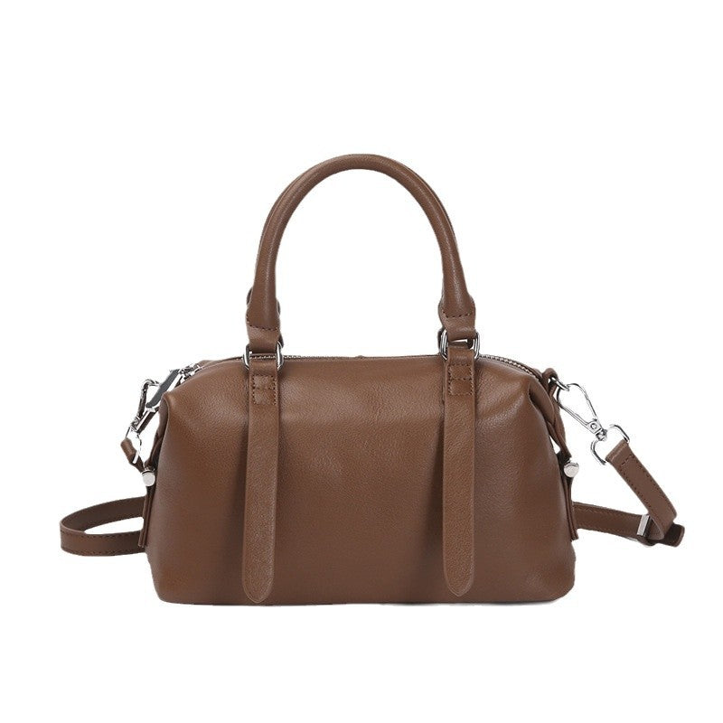 Women's Commuter Genuine Leather Vegetable Tanned Cowhide Handbags