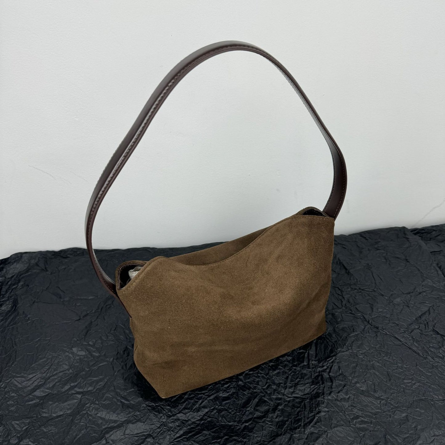 Women's Style Vintage Suede Surface Minority Underarm Armpit Bags